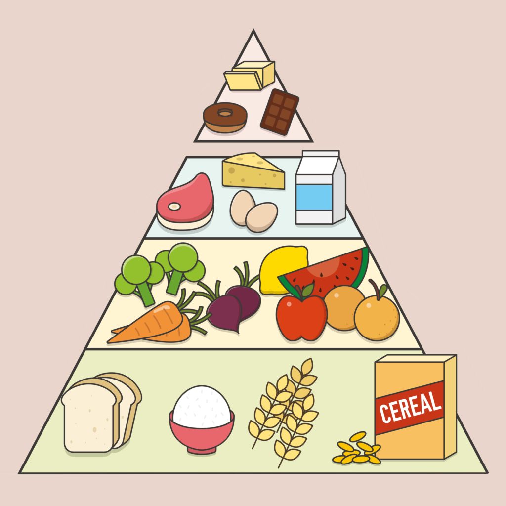 Ernährungspyramide 
